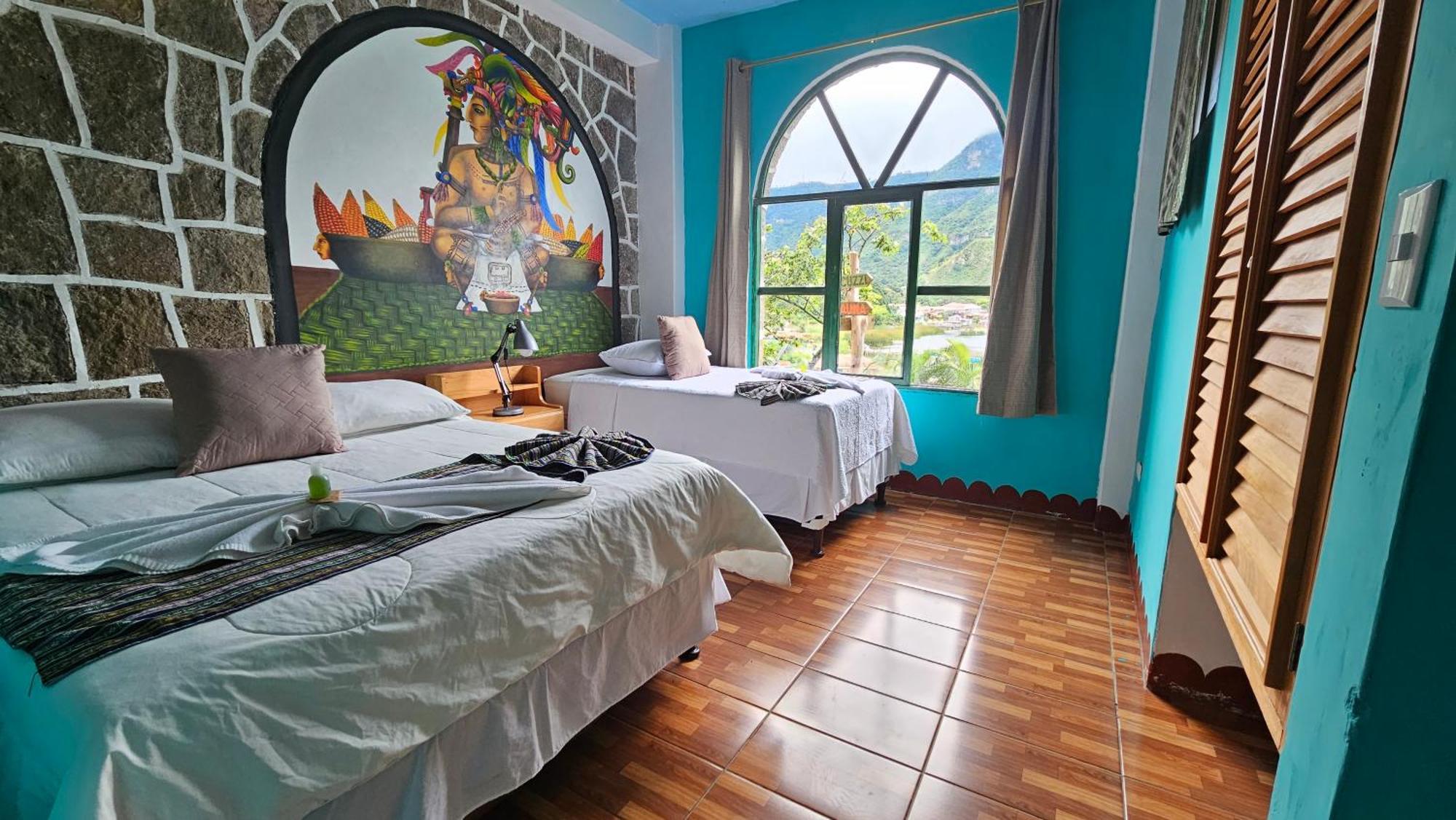 Eco Hotel Uxlabil Atitlan San Juan La Laguna Luaran gambar