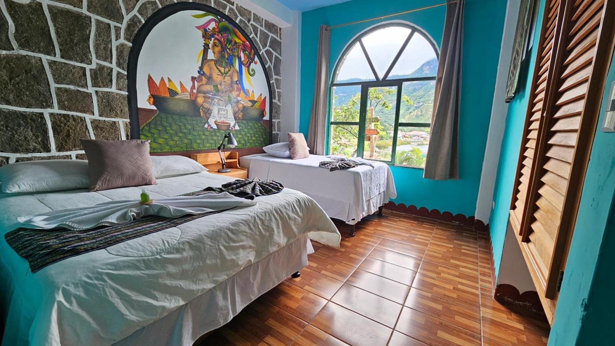 Eco Hotel Uxlabil Atitlan San Juan La Laguna Luaran gambar