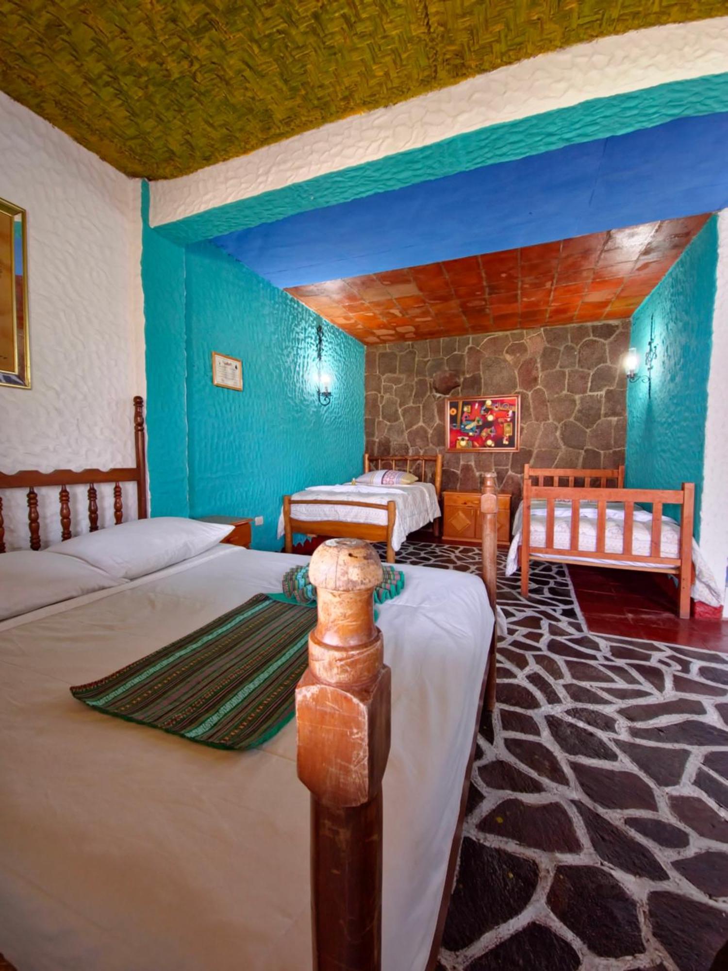Eco Hotel Uxlabil Atitlan San Juan La Laguna Luaran gambar