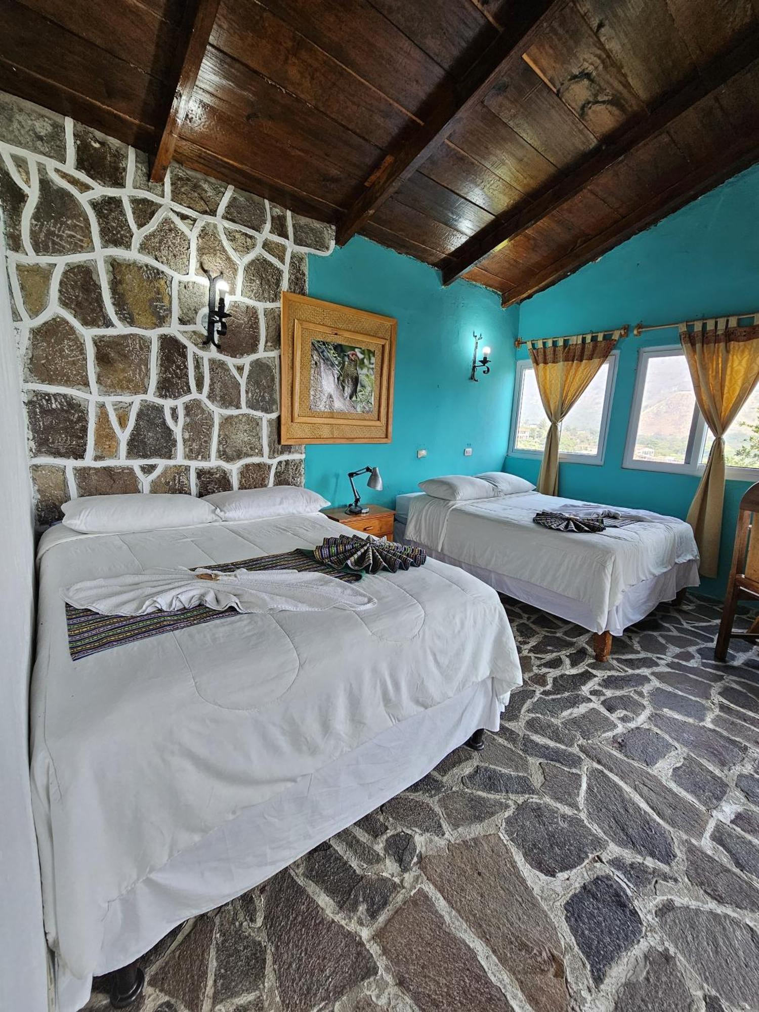 Eco Hotel Uxlabil Atitlan San Juan La Laguna Luaran gambar